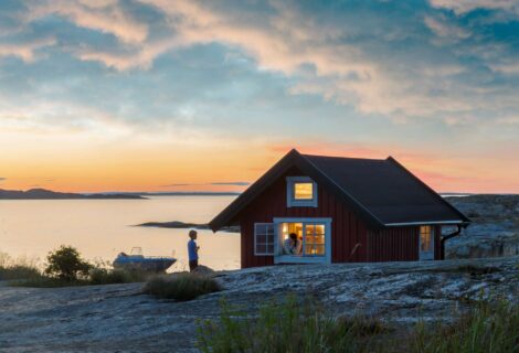 Hytte med strøm på Sørlandet