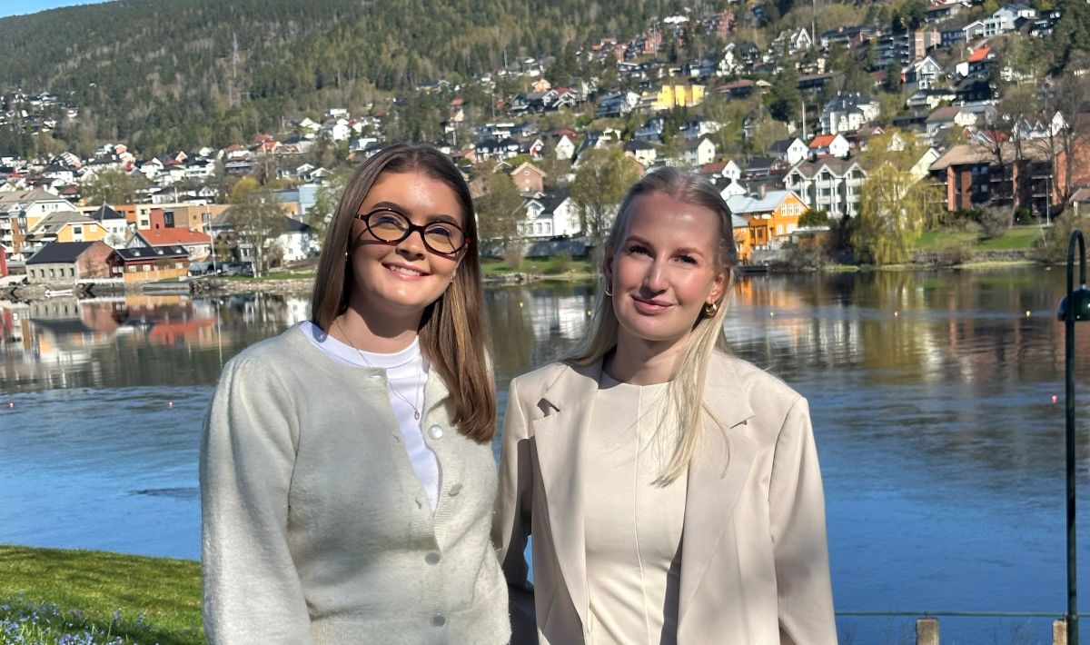 Silje og Silje, kunderådgivere hos Vibb